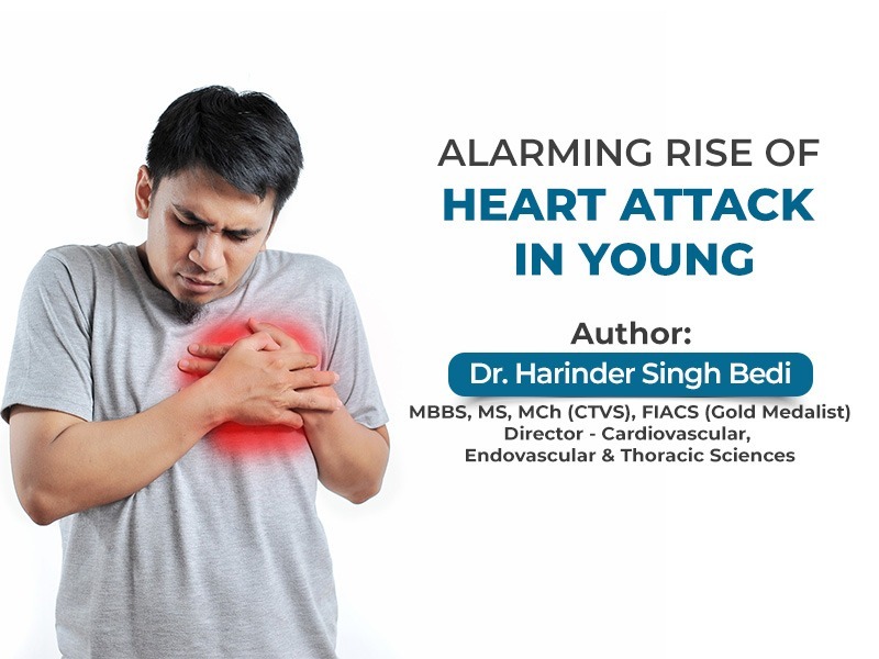 ALARMING RISE OF HEART ATTACK IN YOUNG