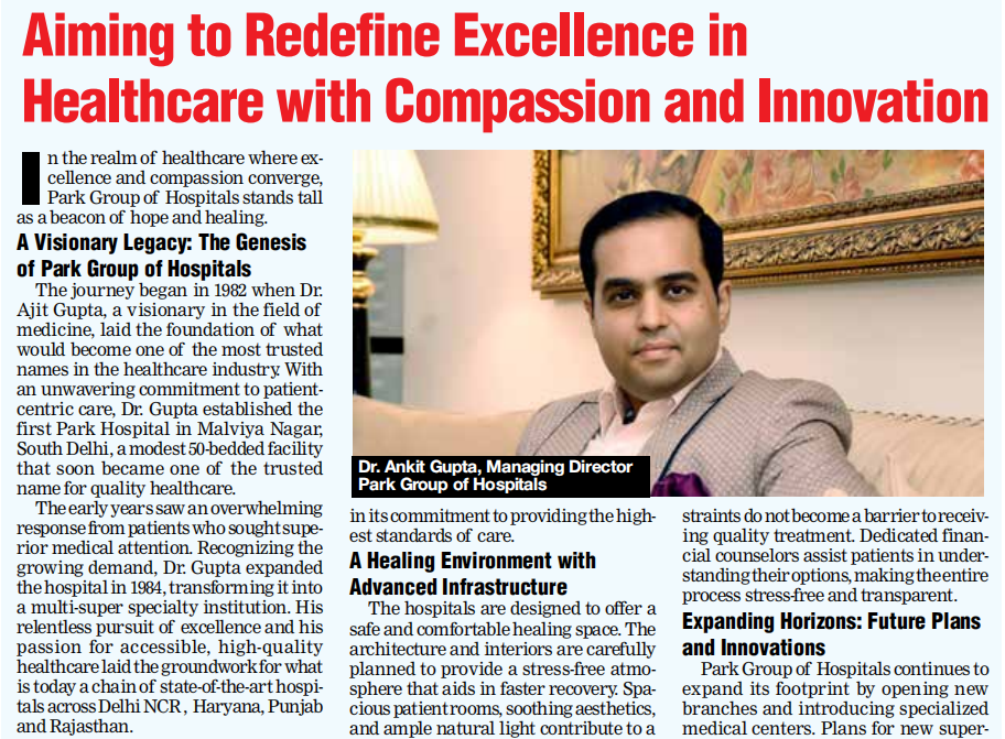 Aiming to Redefine Excellence in Healthcare with Compassion and Innovation